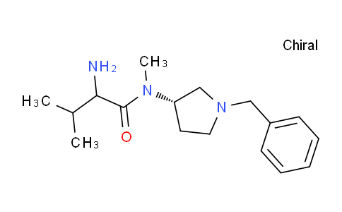 CAS No. 1354029-73-4, 2-Amino-N-((S)-1-benzylpyrrolidin-3-yl)-N,3-dimethylbutanamide