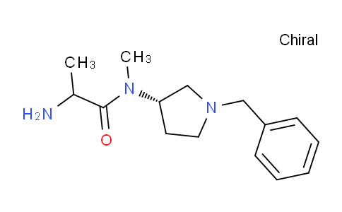 CAS No. 1354029-18-7, 2-Amino-N-((S)-1-benzylpyrrolidin-3-yl)-N-methylpropanamide
