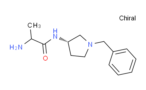 CAS No. 1290231-79-6, 2-Amino-N-((S)-1-benzylpyrrolidin-3-yl)propanamide