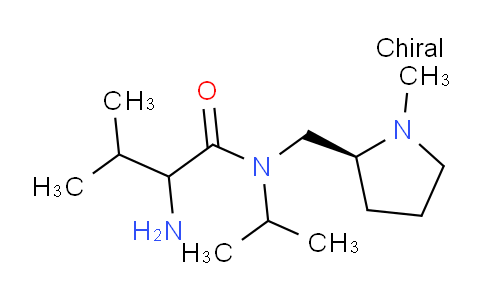 CAS No. 1354028-35-5, 2-Amino-N-isopropyl-3-methyl-N-(((S)-1-methylpyrrolidin-2-yl)methyl)butanamide