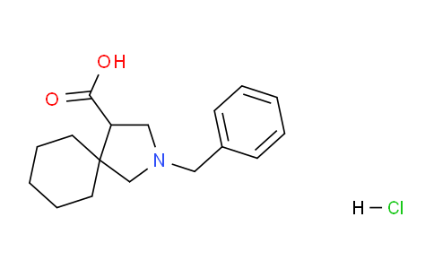 CAS No. 235791-20-5, 2-Benzyl-2-azaspiro[4.5]decane-4-carboxylic acid hydrochloride