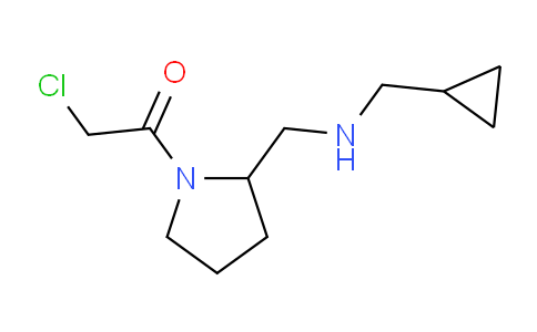 CAS No. 1353953-95-3, 2-Chloro-1-(2-(((cyclopropylmethyl)amino)methyl)pyrrolidin-1-yl)ethanone