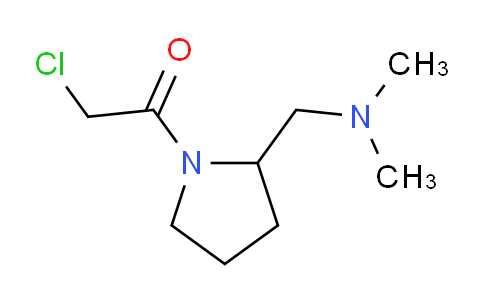 CAS No. 1342740-92-4, 2-Chloro-1-(2-((dimethylamino)methyl)pyrrolidin-1-yl)ethanone