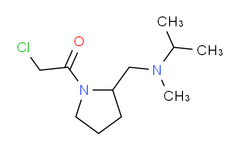 CAS No. 1353958-64-1, 2-Chloro-1-(2-((isopropyl(methyl)amino)methyl)pyrrolidin-1-yl)ethanone