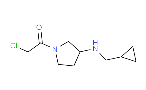 CAS No. 1353947-23-5, 2-Chloro-1-(3-((cyclopropylmethyl)amino)pyrrolidin-1-yl)ethanone