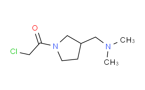 CAS No. 1353958-57-2, 2-Chloro-1-(3-((dimethylamino)methyl)pyrrolidin-1-yl)ethanone