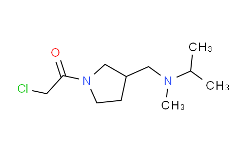 CAS No. 1353964-15-4, 2-Chloro-1-(3-((isopropyl(methyl)amino)methyl)pyrrolidin-1-yl)ethanone