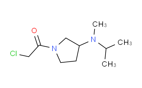 CAS No. 1353964-02-9, 2-Chloro-1-(3-(isopropyl(methyl)amino)pyrrolidin-1-yl)ethanone