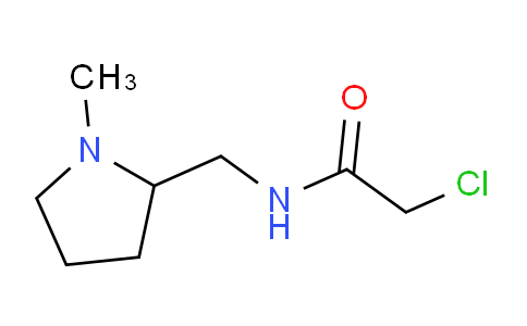 CAS No. 1353974-80-7, 2-Chloro-N-((1-methylpyrrolidin-2-yl)methyl)acetamide