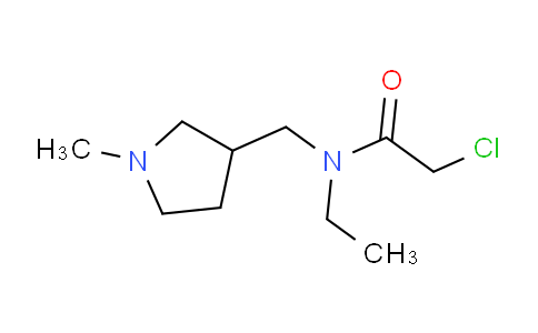 CAS No. 1353988-58-5, 2-Chloro-N-ethyl-N-((1-methylpyrrolidin-3-yl)methyl)acetamide