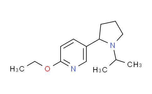 CAS No. 1352486-62-4, 2-Ethoxy-5-(1-isopropylpyrrolidin-2-yl)pyridine