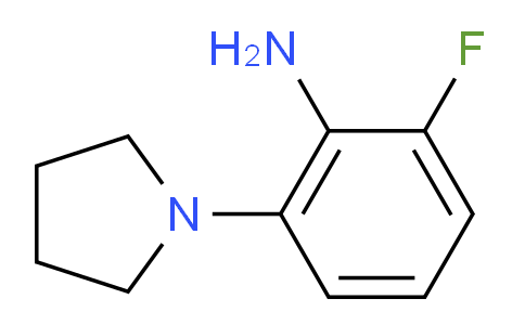 CAS No. 1183840-96-1, 2-Fluoro-6-(pyrrolidin-1-yl)aniline