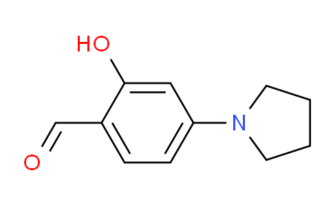 CAS No. 74427-40-0, 2-Hydroxy-4-(pyrrolidin-1-yl)benzaldehyde