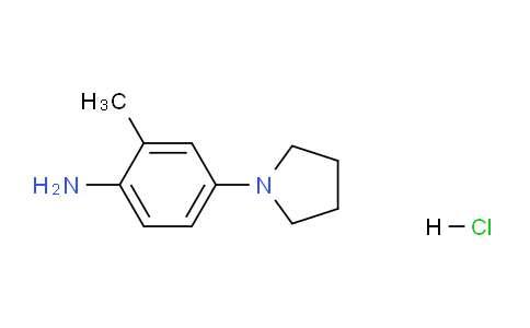 CAS No. 1049786-00-6, 2-Methyl-4-(pyrrolidin-1-yl)aniline hydrochloride