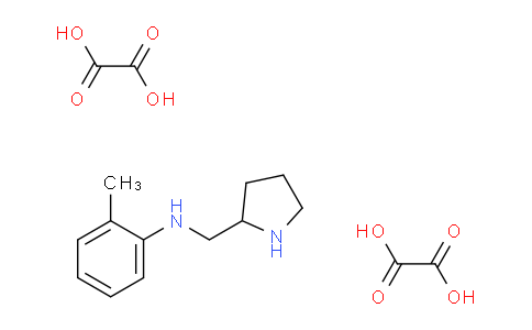 CAS No. 1177293-97-8, 2-Methyl-N-(pyrrolidin-2-ylmethyl)aniline dioxalate