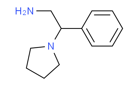 CAS No. 31466-46-3, 2-Phenyl-2-(pyrrolidin-1-yl)ethanamine