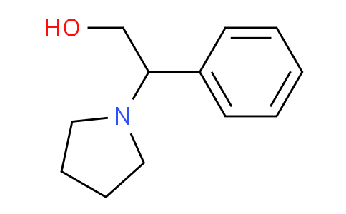 CAS No. 20245-72-1, 2-Phenyl-2-(pyrrolidin-1-yl)ethanol