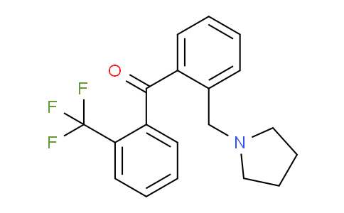 898774-79-3 | 2-Pyrrolidinomethyl-2'-trifluoromethylbenzophenone