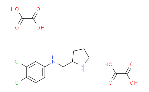 CAS No. 1177282-35-7, 3,4-Dichloro-N-(pyrrolidin-2-ylmethyl)aniline dioxalate