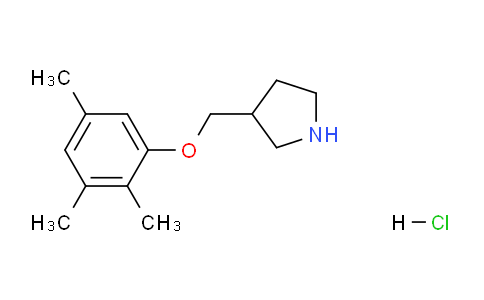 CAS No. 1220028-95-4, 3-((2,3,5-Trimethylphenoxy)methyl)pyrrolidine hydrochloride