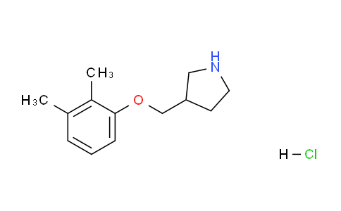 CAS No. 1220031-76-4, 3-((2,3-Dimethylphenoxy)methyl)pyrrolidine hydrochloride