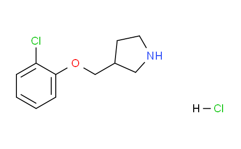 CAS No. 1018446-69-9, 3-((2-Chlorophenoxy)methyl)pyrrolidine hydrochloride