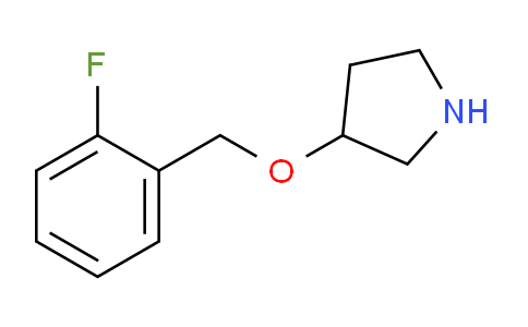 762206-29-1 | 3-((2-Fluorobenzyl)oxy)pyrrolidine
