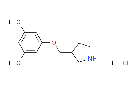 CAS No. 1220019-20-4, 3-((3,5-Dimethylphenoxy)methyl)pyrrolidine hydrochloride
