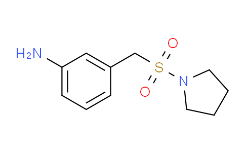 CAS No. 1095015-35-2, 3-((Pyrrolidin-1-ylsulfonyl)methyl)aniline