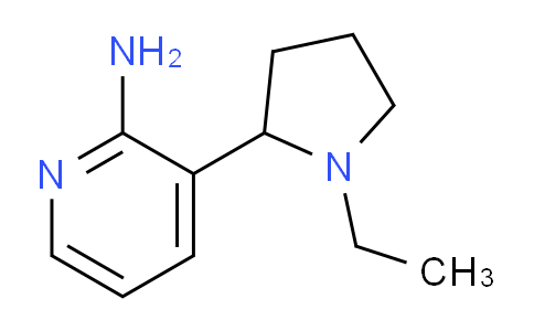 CAS No. 1352516-22-3, 3-(1-Ethylpyrrolidin-2-yl)pyridin-2-amine