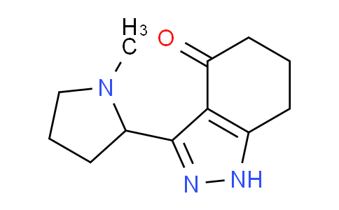 CAS No. 1774903-92-2, 3-(1-Methylpyrrolidin-2-yl)-6,7-dihydro-1H-indazol-4(5H)-one