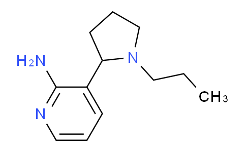 CAS No. 1352522-34-9, 3-(1-Propylpyrrolidin-2-yl)pyridin-2-amine
