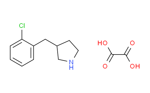 CAS No. 1188263-58-2, 3-(2-Chlorobenzyl)pyrrolidine oxalate