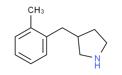 CAS No. 887594-99-2, 3-(2-Methylbenzyl)pyrrolidine