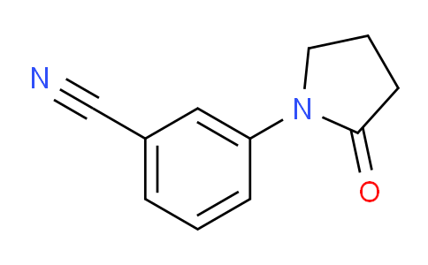 CAS No. 939999-23-2, 3-(2-Oxopyrrolidin-1-yl)benzonitrile