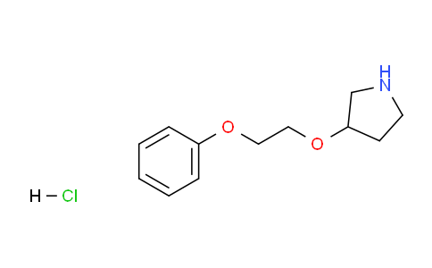 CAS No. 1219980-06-9, 3-(2-Phenoxyethoxy)pyrrolidine hydrochloride
