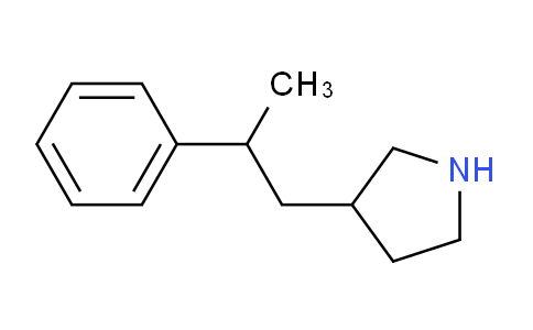 CAS No. 1220030-14-7, 3-(2-Phenylpropyl)pyrrolidine