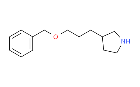 CAS No. 1219967-44-8, 3-(3-(Benzyloxy)propyl)pyrrolidine