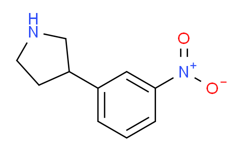 CAS No. 1263279-39-5, 3-(3-Nitrophenyl)pyrrolidine