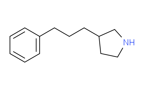 CAS No. 1220038-62-9, 3-(3-Phenylpropyl)pyrrolidine