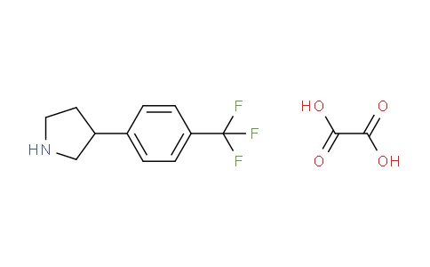 CAS No. 1198416-92-0, 3-(4-(Trifluoromethyl)phenyl)pyrrolidine oxalate