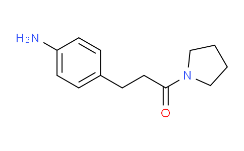 CAS No. 168897-22-1, 3-(4-Aminophenyl)-1-(pyrrolidin-1-yl)propan-1-one