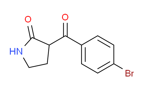 CAS No. 328546-97-0, 3-(4-Bromobenzoyl)pyrrolidin-2-one