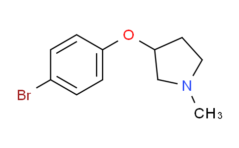 CAS No. 486422-46-2, 3-(4-Bromophenoxy)-1-methylpyrrolidine