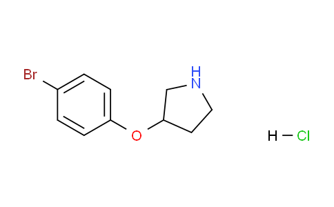 CAS No. 28491-03-4, 3-(4-Bromophenoxy)pyrrolidine hydrochloride
