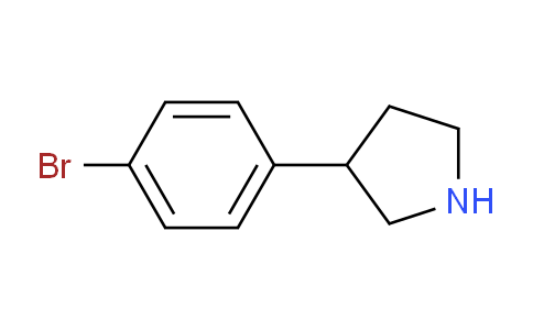 CAS No. 1469974-99-9, 3-(4-Bromophenyl)pyrrolidine