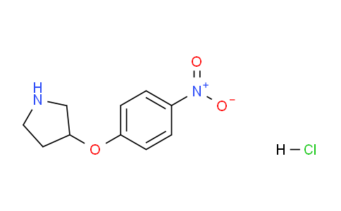 CAS No. 1187930-80-8, 3-(4-Nitrophenoxy)pyrrolidine hydrochloride