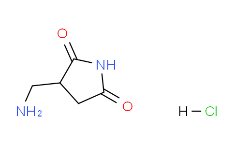 CAS No. 1799421-09-2, 3-(Aminomethyl)pyrrolidine-2,5-dione hydrochloride