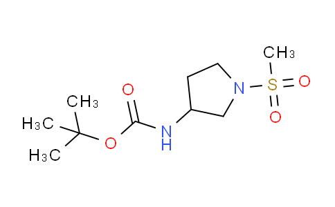 CAS No. 1350473-33-4, 3-(BOC-Amino)-1-methanesulfonylpyrrolidine