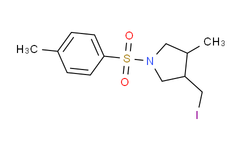 CAS No. 1202400-64-3, 3-(Iodomethyl)-4-methyl-1-tosylpyrrolidine